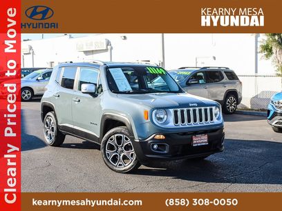 Used 2017 Jeep Renegade Limited