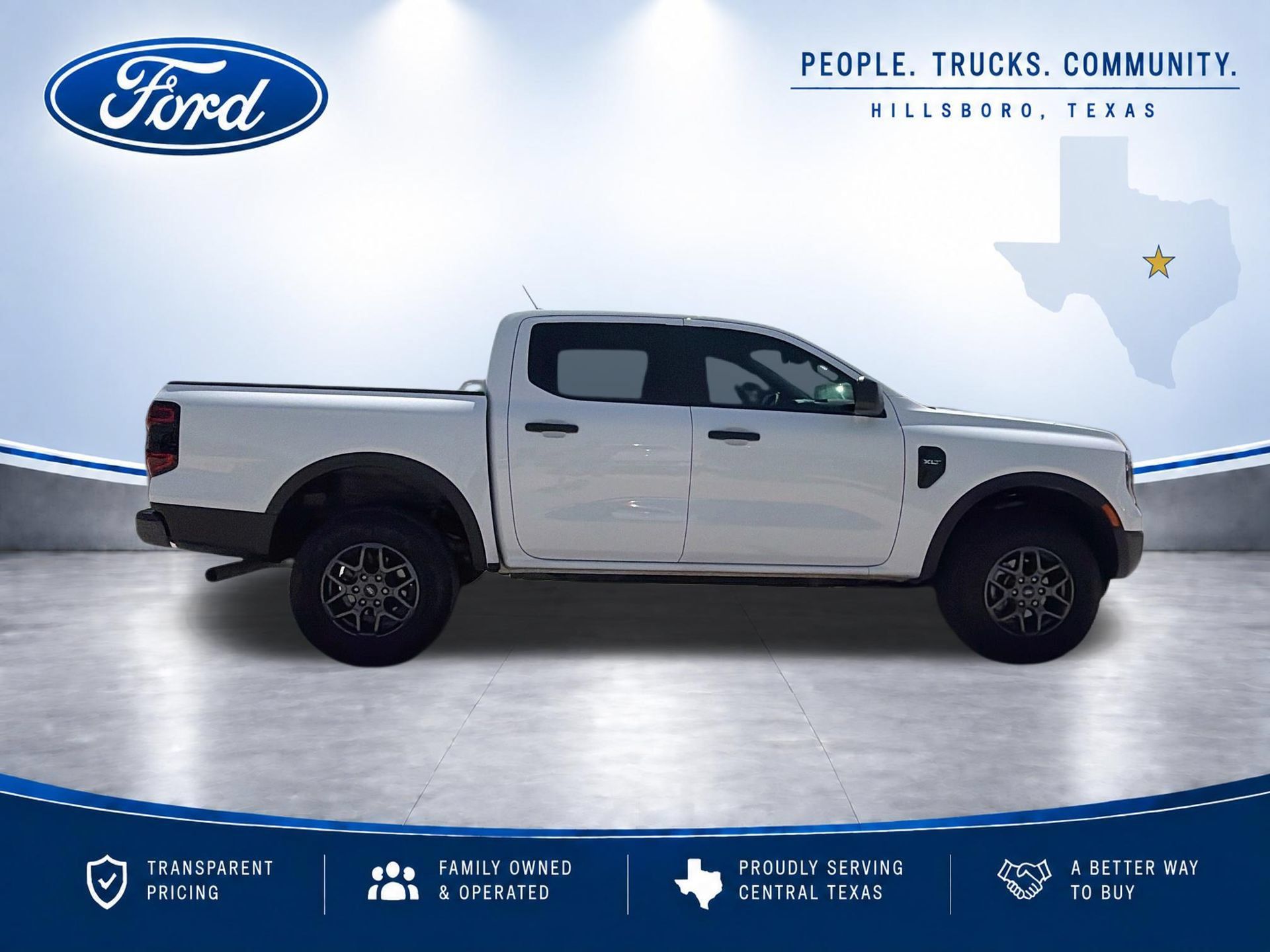 Used 2025 Ford Ranger XLT w/ Trailer Tow Package RWD image 4