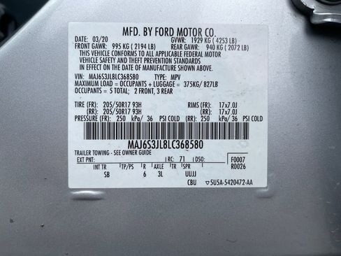 Used 2020 Ford EcoSport SES image 30