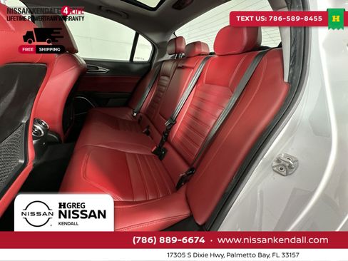 Used 2018 Alfa Romeo Giulia Ti Sport w/ Quick Order Package 22S Sport image 27