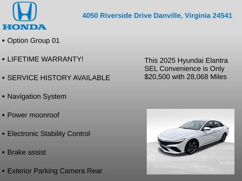 Used 2025 Hyundai Elantra SEL image 7