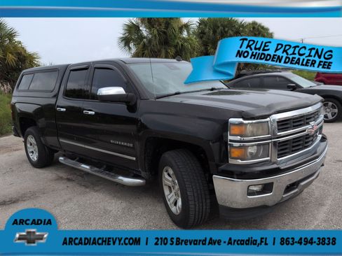 Used 2014 Chevrolet Silverado 1500 LTZ Z71 w/ Driver Alert Package AWD/4WD image 2