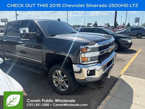 Used 2015 Chevrolet Silverado 2500 LTZ w/ Duramax Plus Package AWD/4WD image 1