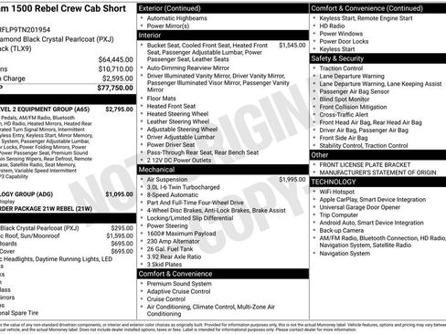 New 2026 RAM 1500 Rebel w/ Rebel Level 2 Equipment Group image 6