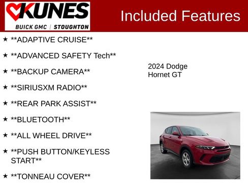 Used 2024 Dodge Hornet GT AWD/4WD image 2