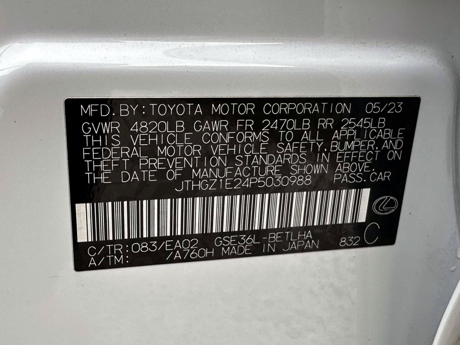 Used 2023 Lexus IS 350 F Sport w/ Memory Package AWD/4WD image 33