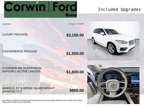 Used 2018 Volvo XC90 T6 Inscription w/ Luxury Package AWD/4WD image 3