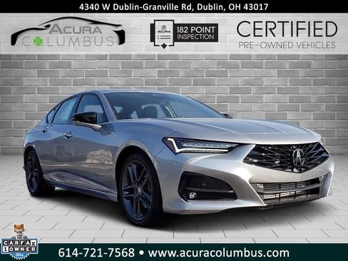 Certified 2025 Acura TLX SH-AWD w/ A-SPEC Pkg image 1