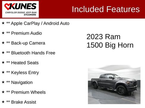 Used 2023 RAM 1500 Big Horn image 3