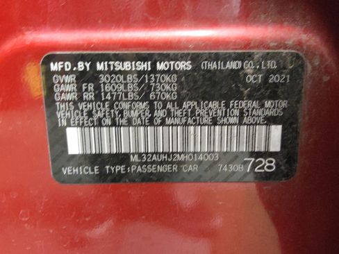 Used 2021 Mitsubishi Mirage image 33