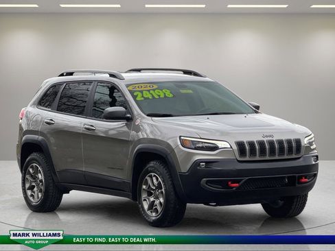 Used 2020 Jeep Cherokee Trailhawk w/ Cold Weather Group image 1