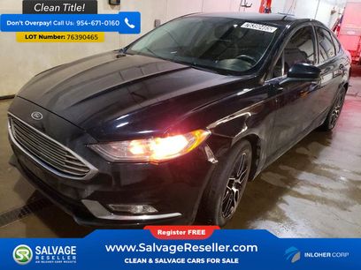 Used 2017 Ford Fusion SE w/ Fusion SE Technology Package