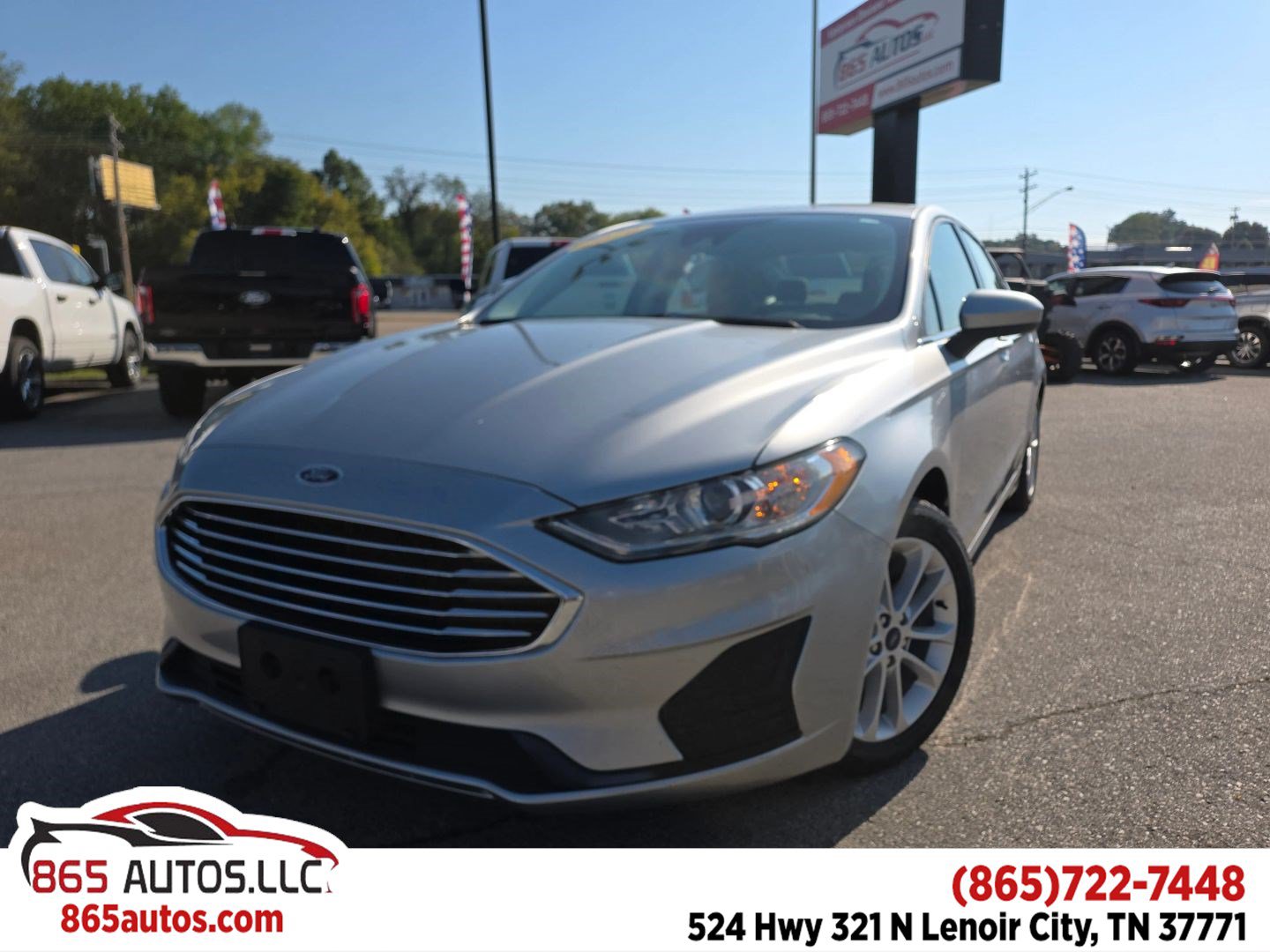 Used 2020 Ford Fusion SE FWD image 1