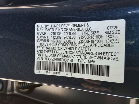 Used 2026 Honda CR-V EX-L image 38