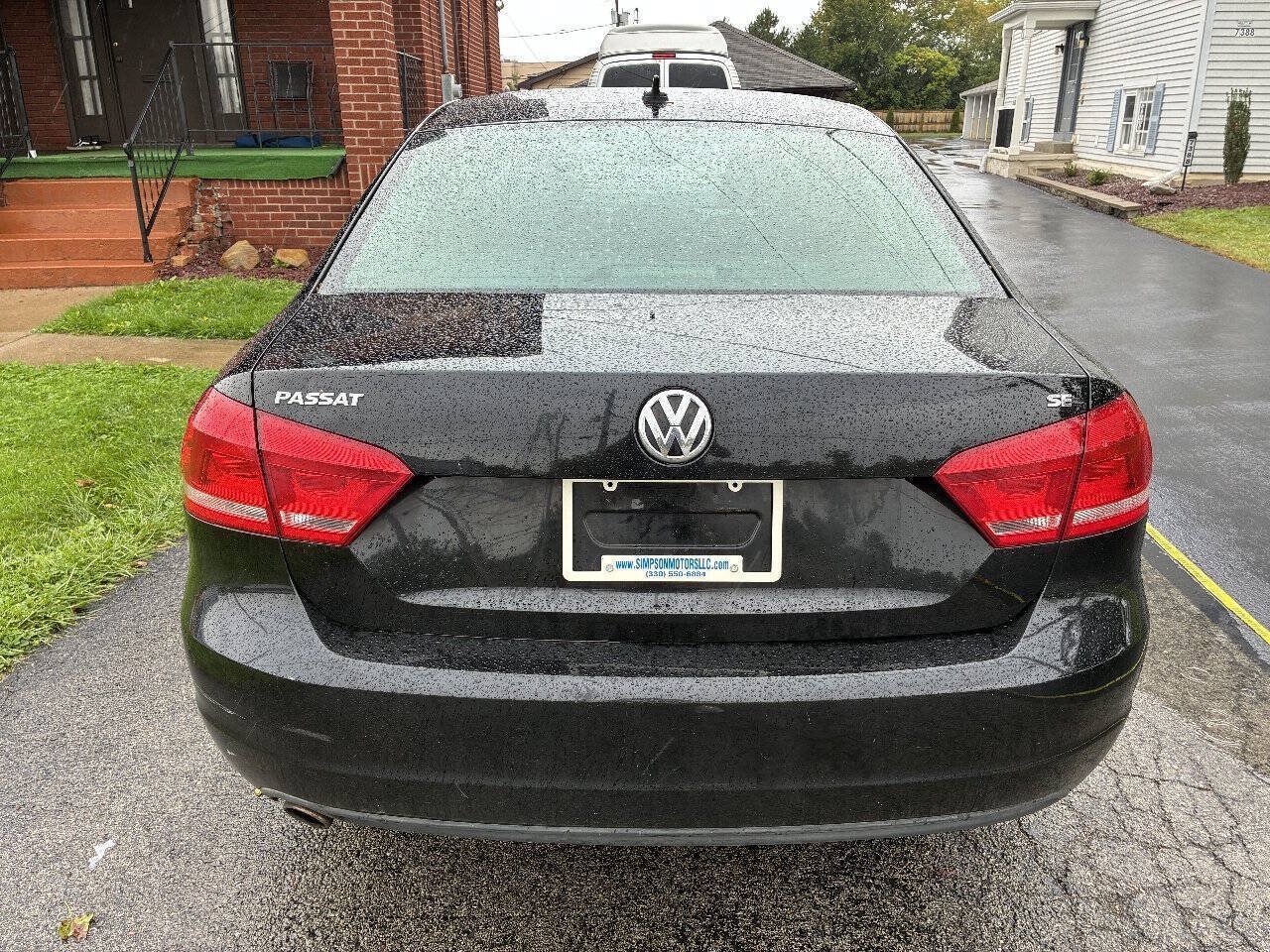 Used 2013 Volkswagen Passat 2.5 SE FWD image 8