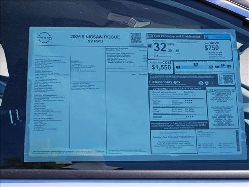New 2026 Nissan Rogue SV FWD image 17