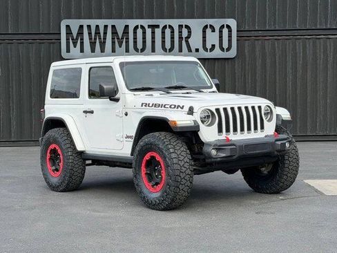 Used 2018 Jeep Wrangler Rubicon w/ Uconnect 4C Nav & Sound Group AWD/4WD image 1