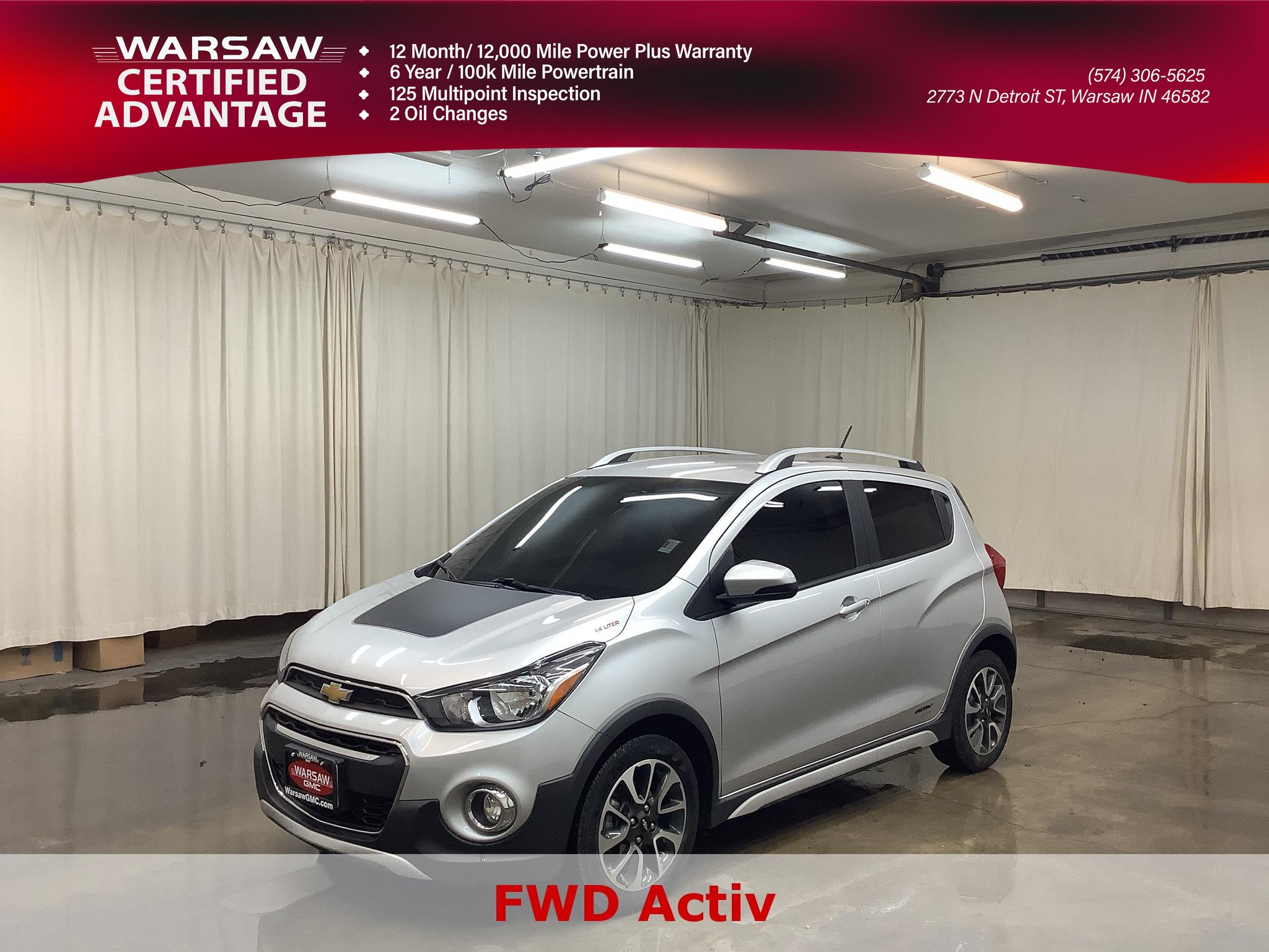 Used 2022 Chevrolet Spark ACTIV FWD image 1