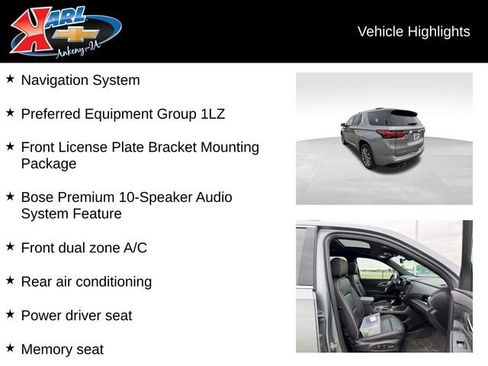 Used 2023 Chevrolet Traverse Premier AWD/4WD image 2