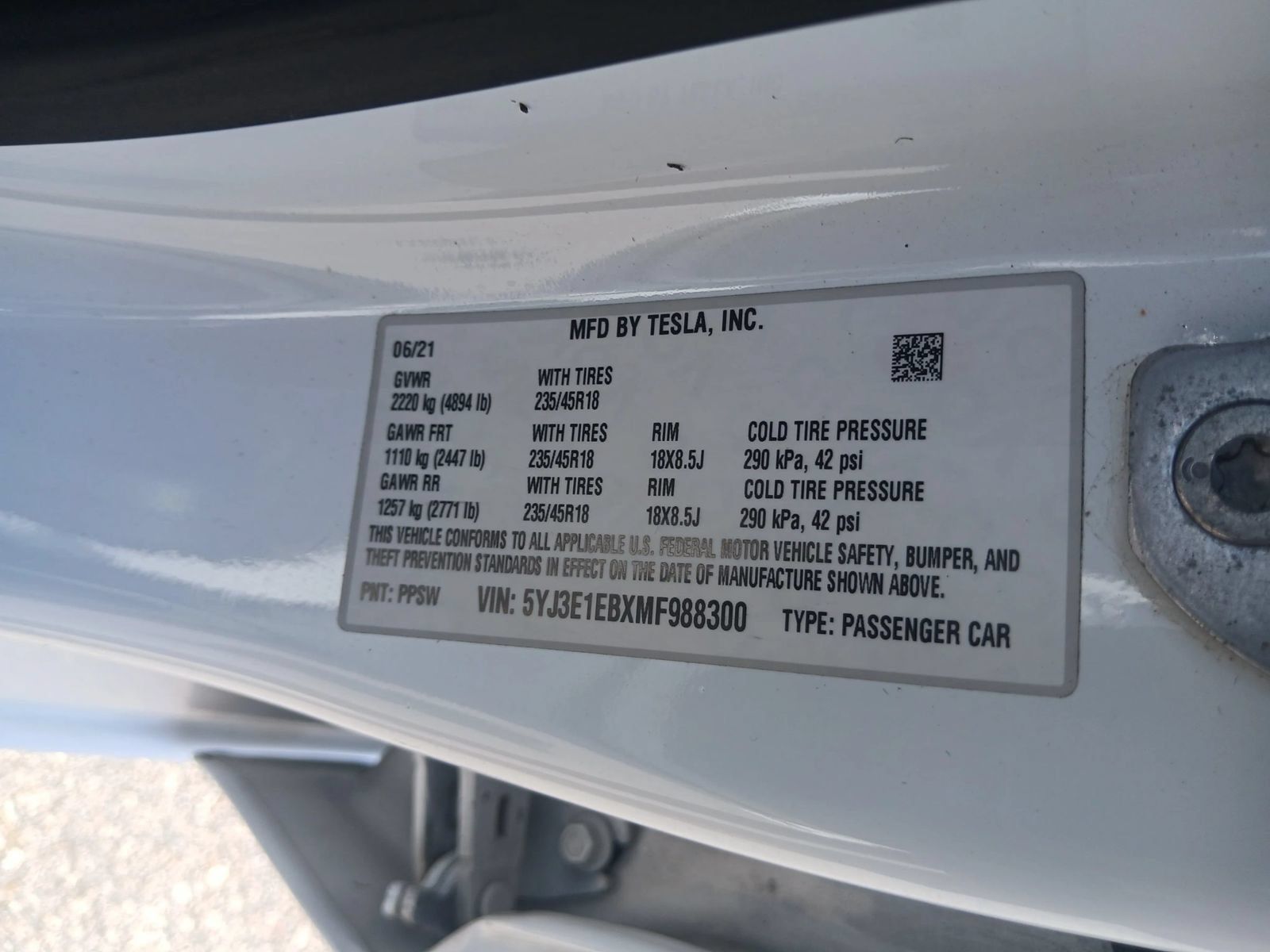Used 2021 Tesla Model 3 Long Range AWD/4WD image 18