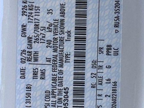 New 2026 Ford F150 XL w/ Equipment Group 103A High image 13