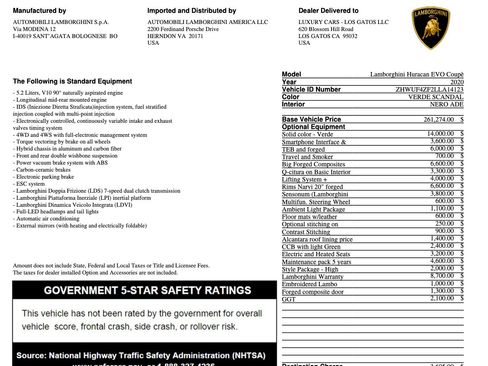 Used 2020 Lamborghini Huracan EVO image 56