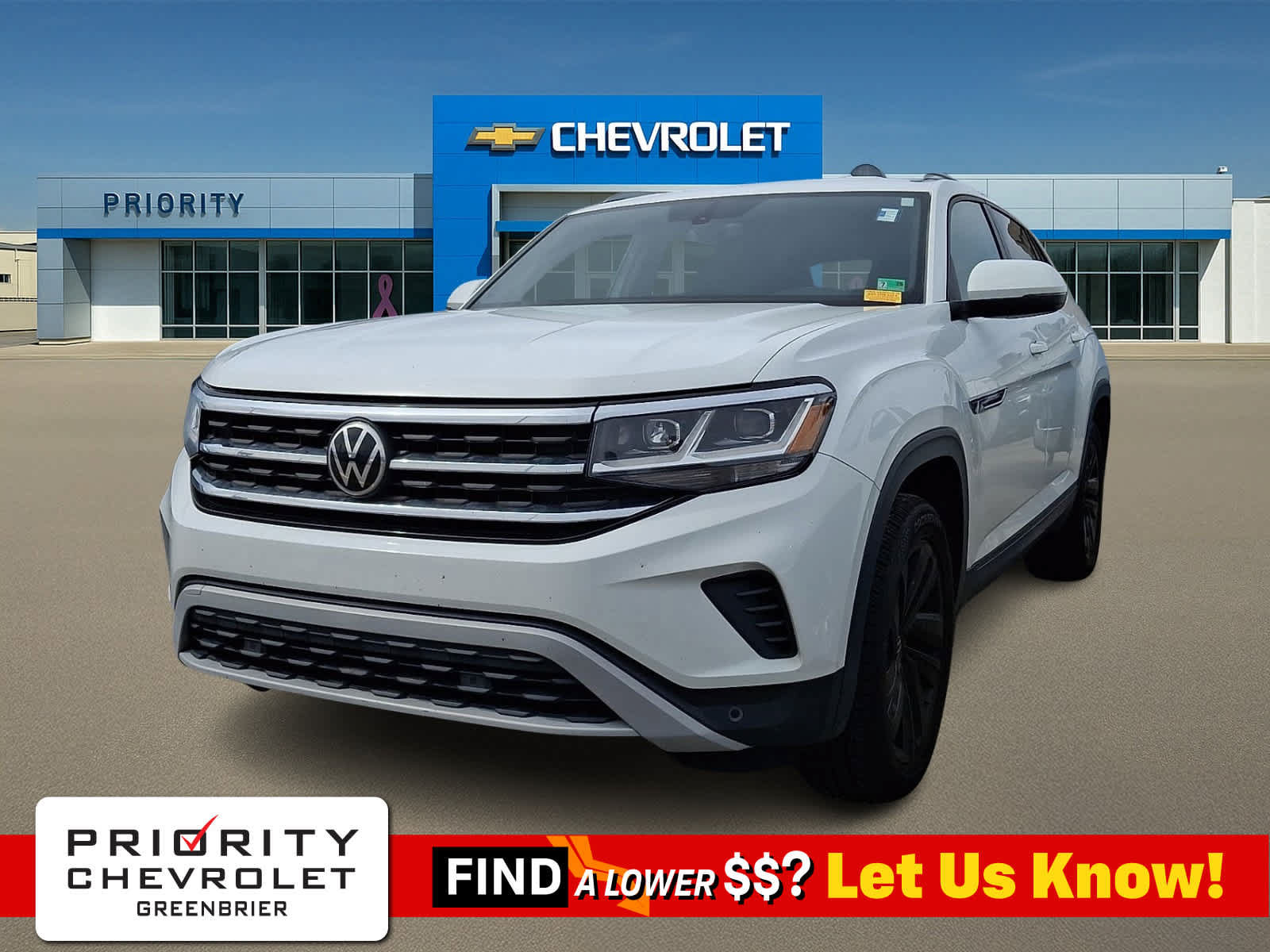 Used 2022 Volkswagen Atlas Cross Sport SE AWD/4WD image 1