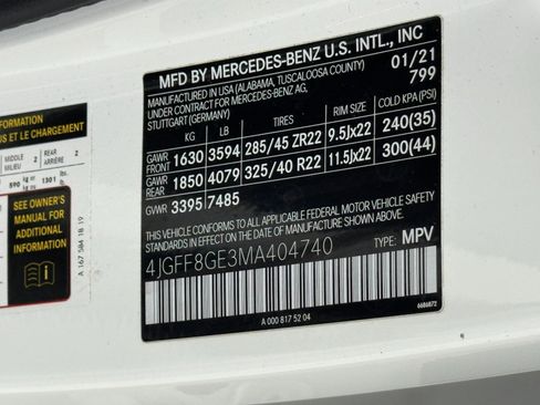 Used 2021 Mercedes-Benz GLS 580 4MATIC image 54