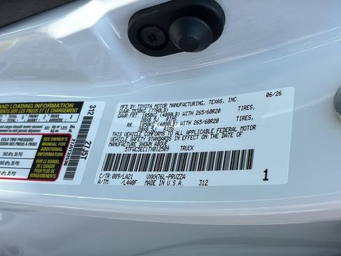 New 2026 Toyota Tundra Platinum AWD/4WD image 32