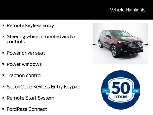 Used 2022 Ford Edge SEL w/ Convenience Package AWD/4WD image 21