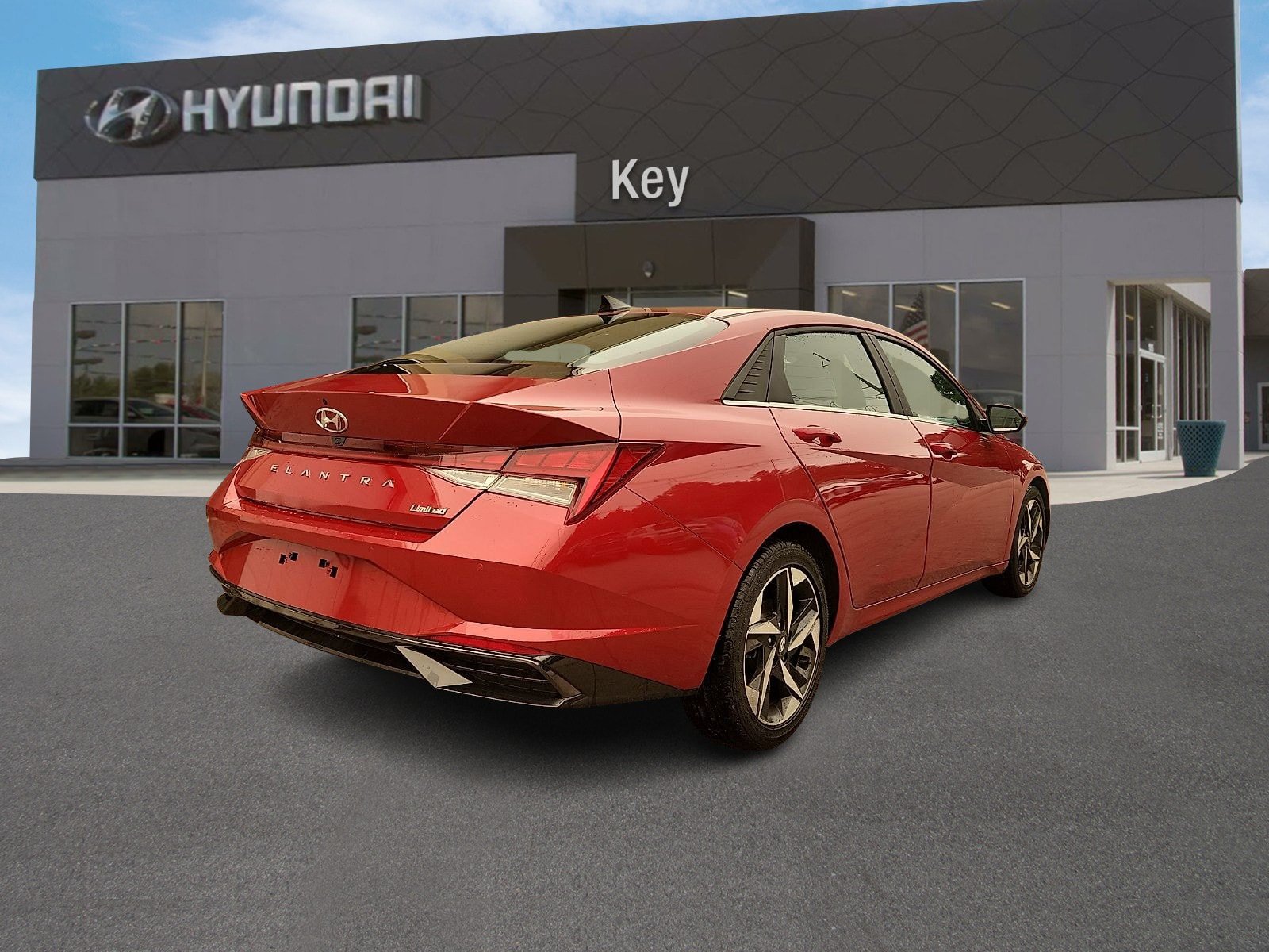 Certified 2023 Hyundai Elantra Limited w/ Cargo Package FWD image 3