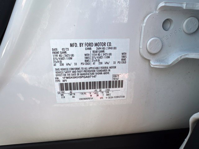 Certified 2023 Ford Explorer ST-Line w/ Class IV Trailer Tow Package AWD/4WD image 19