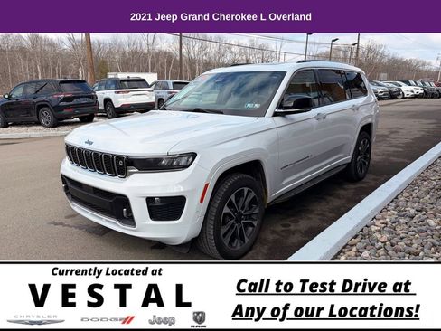 Used 2021 Jeep Grand Cherokee L Overland w/ Advanced Protech Group III image 5