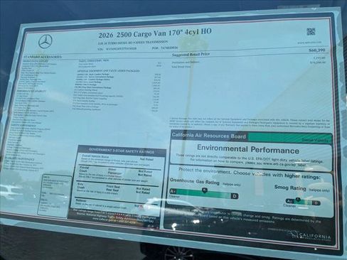New 2026 Mercedes-Benz Sprinter 2500 image 17
