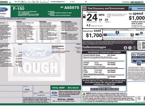 Certified 2021 Ford F150 Limited AWD/4WD image 38