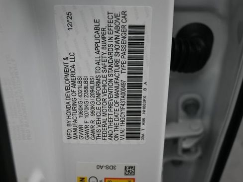 New 2026 Honda Accord SE image 20