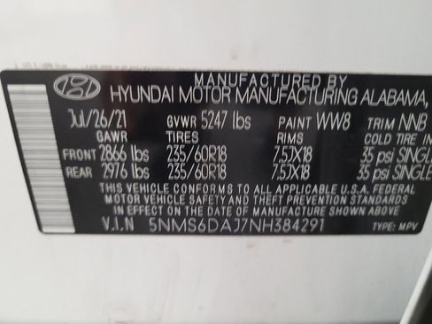 Used 2022 Hyundai Santa Fe XRT w/ Cargo Package AWD/4WD image 33