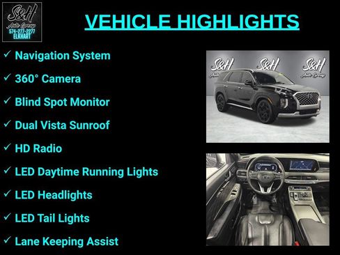 Used 2021 Hyundai Palisade Calligraphy AWD/4WD image 3