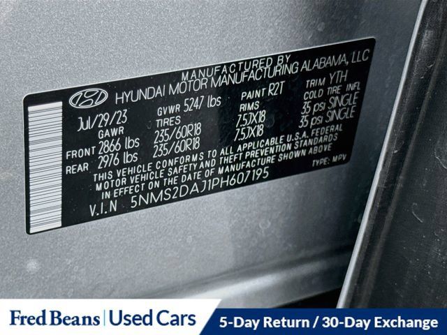 Used 2023 Hyundai Santa Fe SEL AWD/4WD image 39