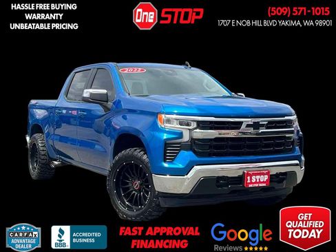 Used 2022 Chevrolet Silverado 1500 LT AWD/4WD image 1