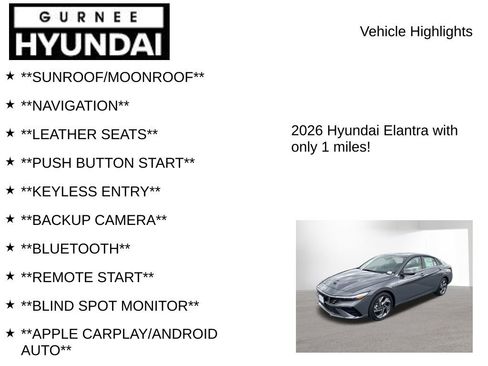 New 2026 Hyundai Elantra Limited FWD image 8