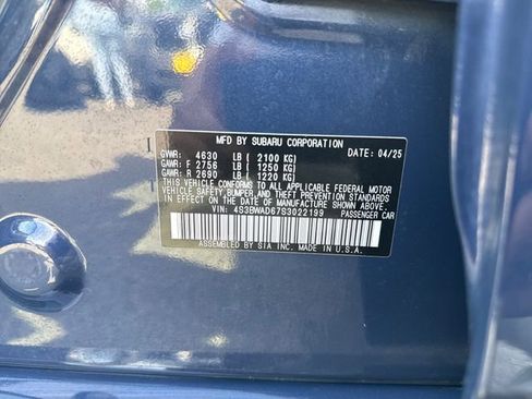 Used 2025 Subaru Legacy Premium AWD/4WD image 16