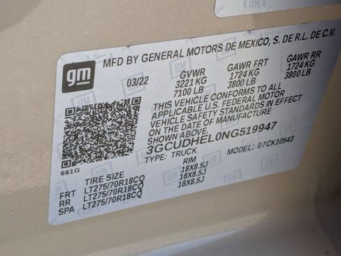 Certified 2022 Chevrolet Silverado 1500 ZR2 w/ Technology Package AWD/4WD image 34