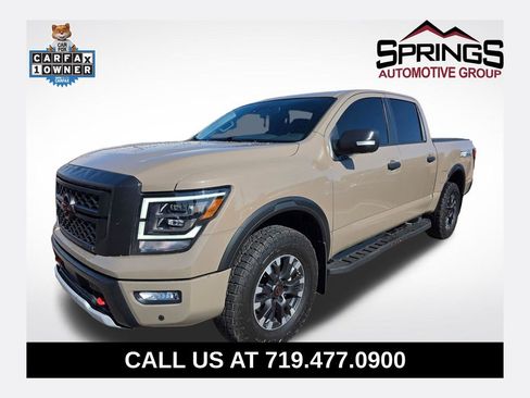 Used 2023 Nissan Titan PRO-4X w/ Pro-4x Convenience Package AWD/4WD image 1