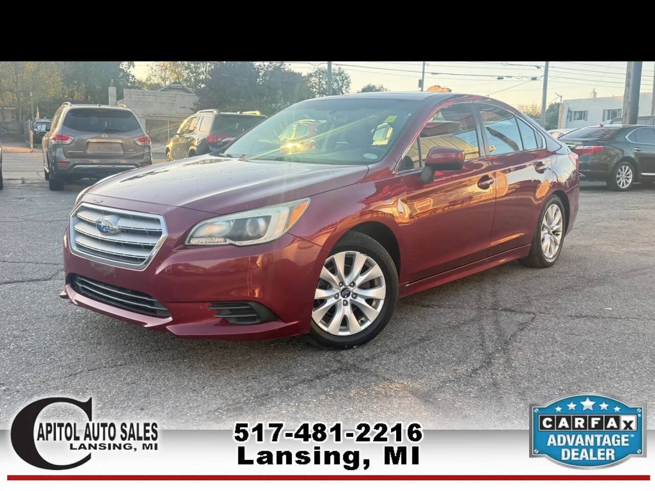 Used 2015 Subaru Legacy 2.5i Premium AWD/4WD image 3