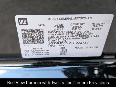 New 2026 GMC Sierra 2500 AT4X AWD/4WD image 42