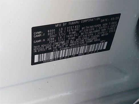 Certified 2025 Subaru Ascent Touring w/ Popular Package #1 image 31