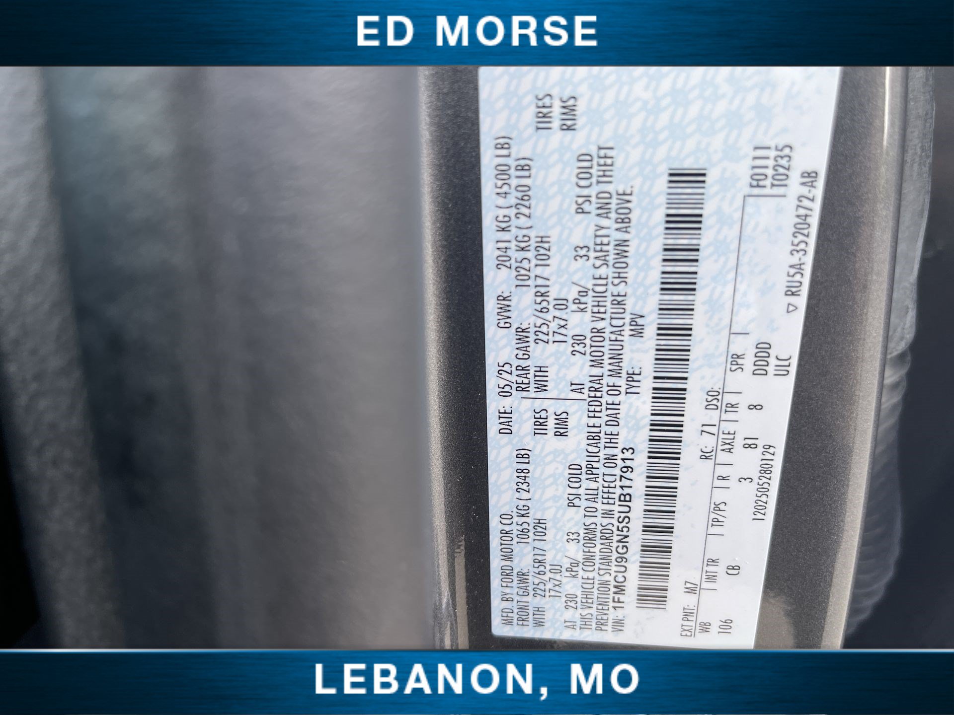 Used 2025 Ford Escape Active AWD/4WD image 32