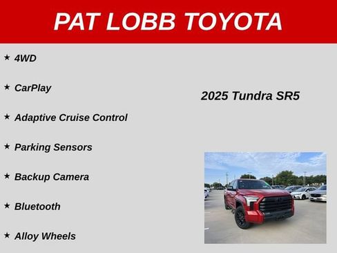 Used 2025 Toyota Tundra SR5 w/ SR5 Premium Package AWD/4WD image 29