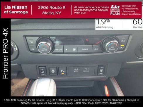 New 2026 Nissan Frontier PRO-4X w/ Pro-4x Convenience Package image 24